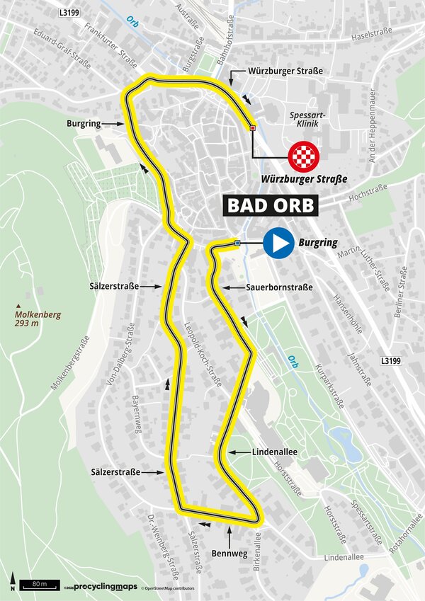 Bild vergr&ouml;&szlig;ern: Lidl Tour Deutschland Prologstrecke