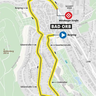 Lidl Tour Deutschland Prologstrecke
